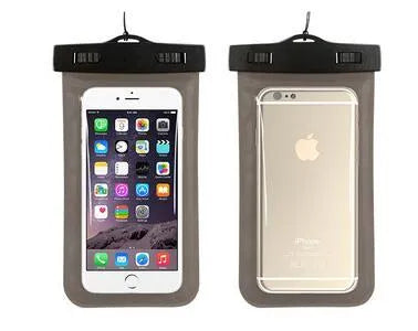 AQUA-ONE waterproof phone pouch in various colours with clear touchscreen panel for diving and swimming