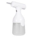 White electric foam soap dispenser gun with 350ml capacity and IPX5 waterproof design on bathroom counter