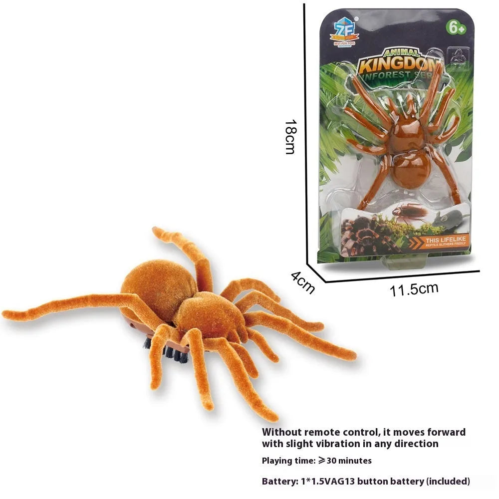 Vibration brush walking trick simulation electric pet toy plastic 11x5 cm realistic cockroach design on floor