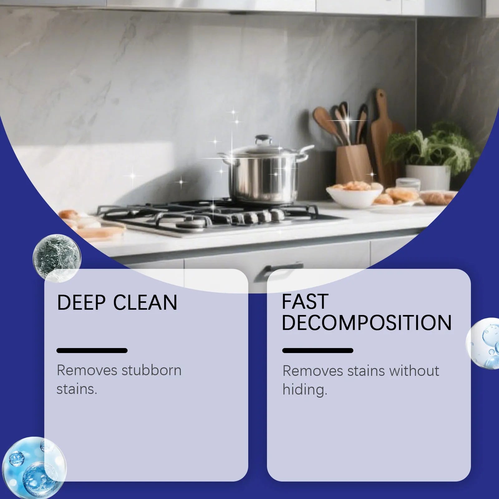 237ml decontamination gel tube for kitchen and bathroom cleaning with sodium hypochlorite formula