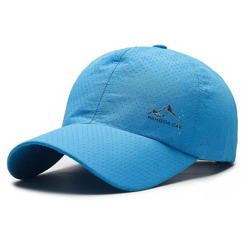 Korean style adjustable baseball cap in polyester, shown in army green colour with a dome crown.