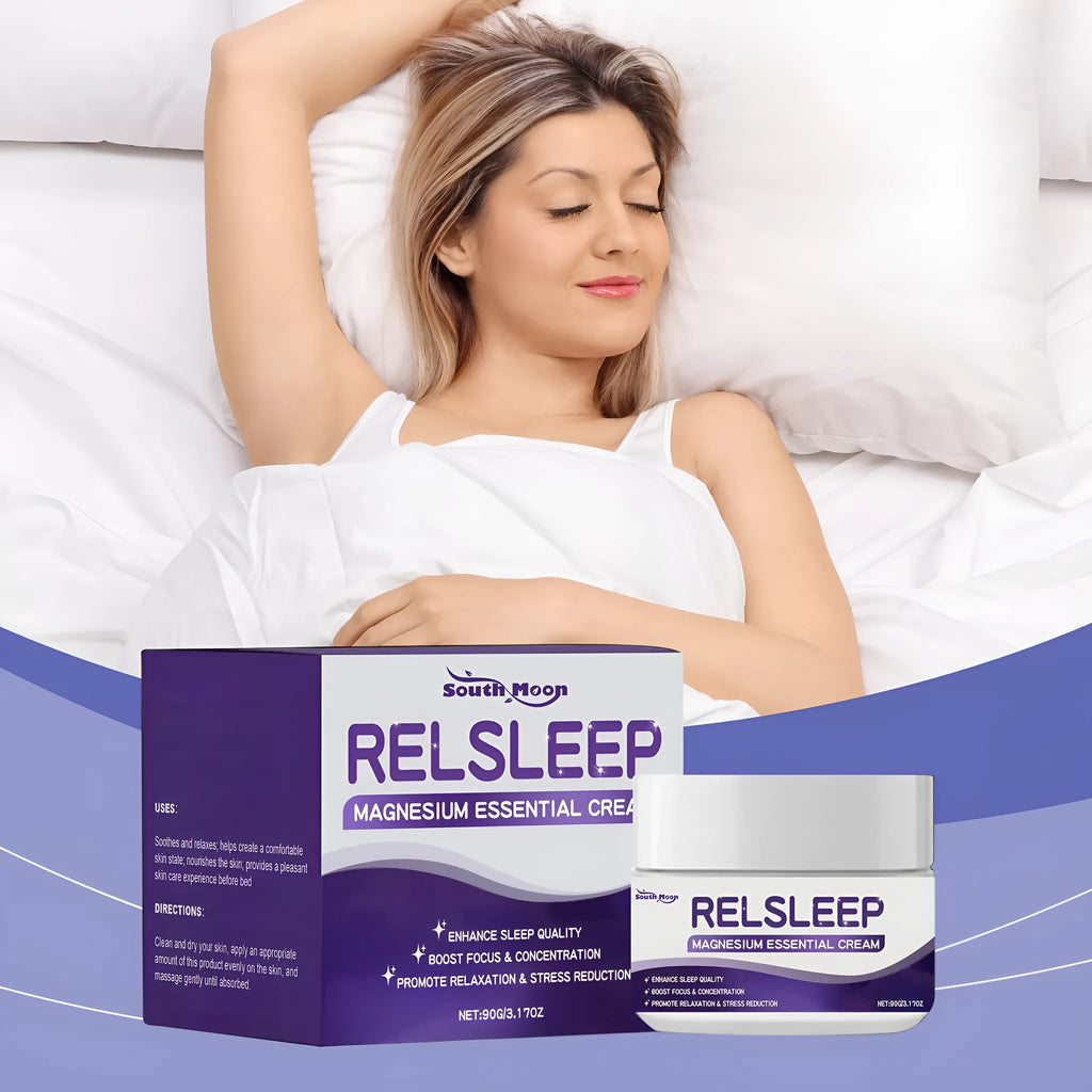 90g jar of Sleep Magnesium Essence Cream with honey and magnesium sulphate for soothing night care