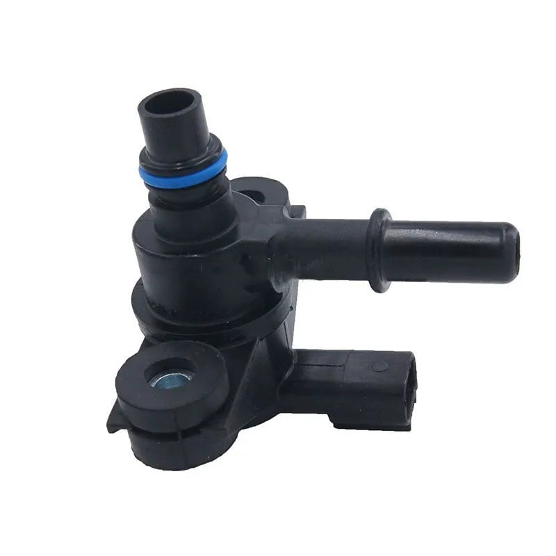 Black ABS plastic turbo solenoid valve for Ford vehicles, part number AU5A-9G866-AB