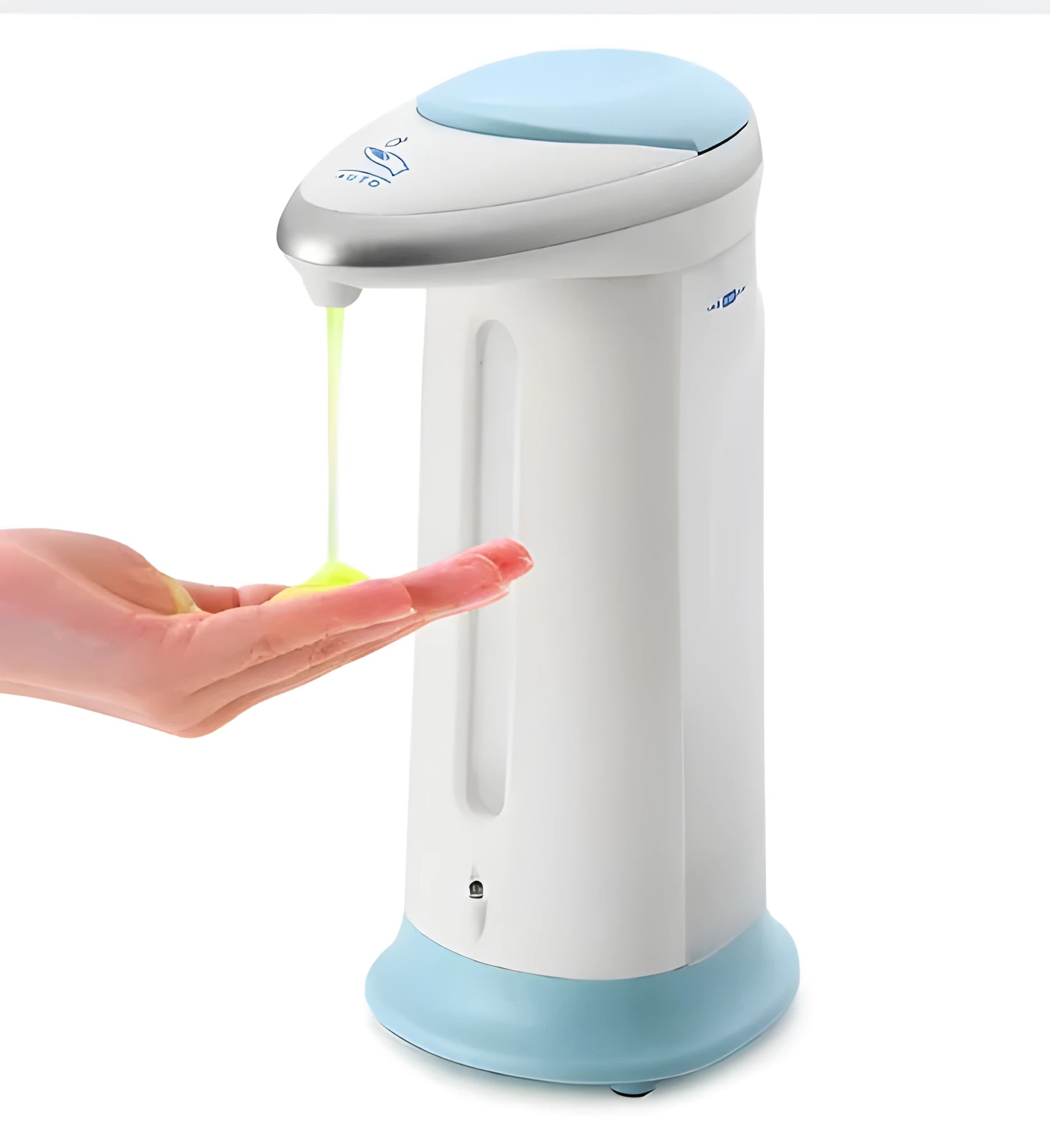 Desktop automatic sensor hand sanitizer dispenser with infrared sensor and music function, 400ml, ABS, multi-colour
