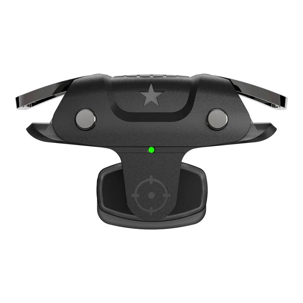 Black F5 wired USB game controller for mobile phones, showing compact handheld design.