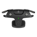 Black F5 wired USB game controller for mobile phones, showing compact handheld design.