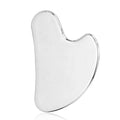 3cm stainless steel facial massage tool with roller and scraping plate components
