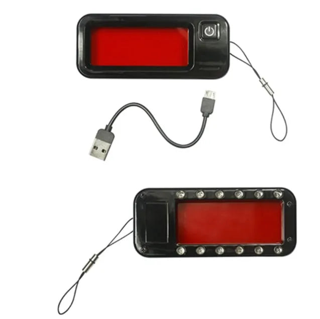 Red reverse camera detector with scanner window for finding hidden lenses