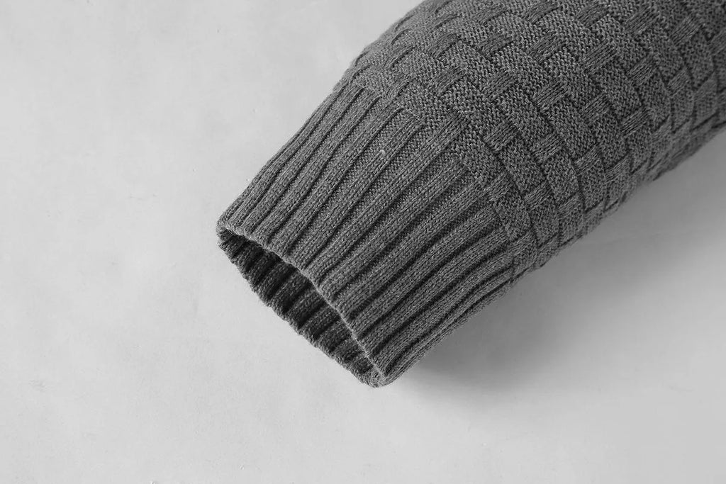Men's cotton-polyester blend hoodie sweater on a hanger, shown in one of nine available colours.