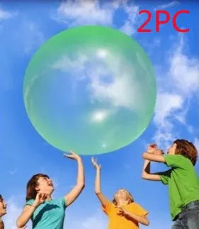 Big inflatable TPR bouncy ball in pink, yellow, green, and blue, sizes up to 120cm