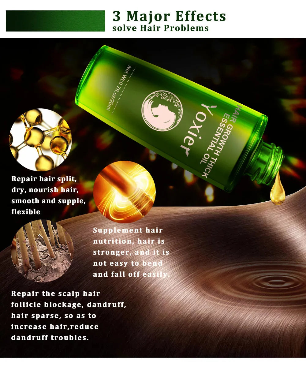 Lumia Oil 20ml hair treatment in green bottle with cap, placed on a flat surface