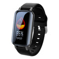 Call Bracelet smart bracelet in black, blue, or coffee colour on a wrist