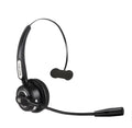 Truck driver Bluetooth headset with microphone featuring noise cancellation technology for office use