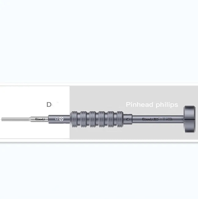 Precision screwdriver with aviation alloy handle and T2 cross triangle bit for iPhone repair