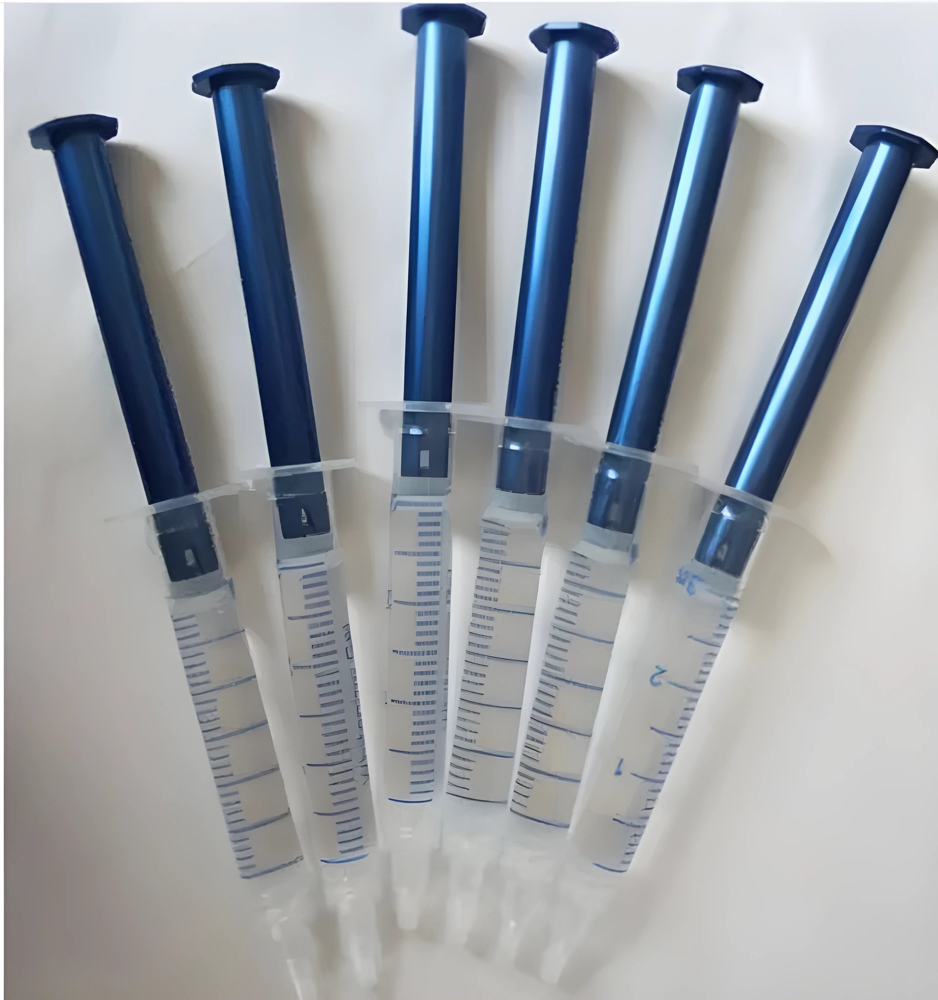 Teeth whitening gel 3ml for cold light treatment in white packaging