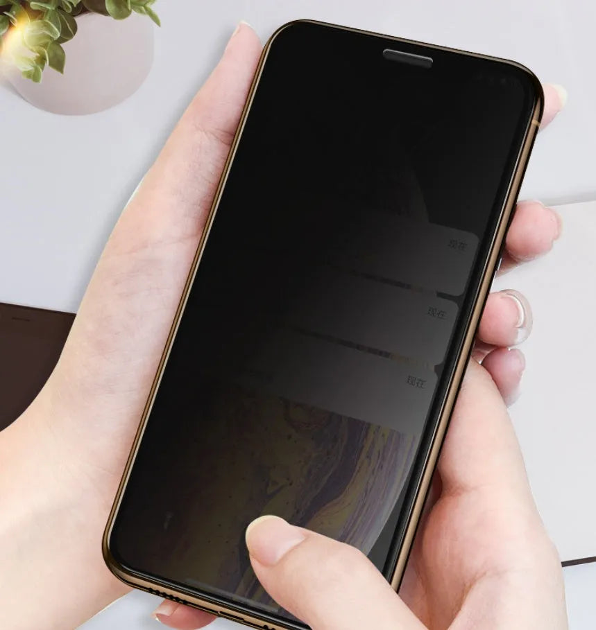 Samsung Galaxy full-screen tempered glass screen protector with anti-fingerprint surface