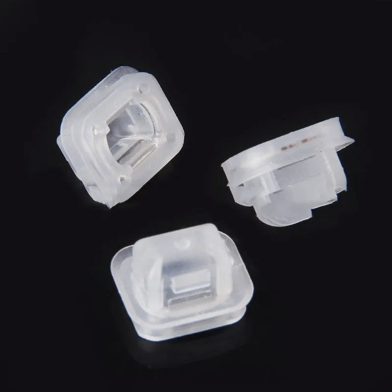 100 plastic fasteners for BMW E39 E38 interior trim repair with peach wood colour