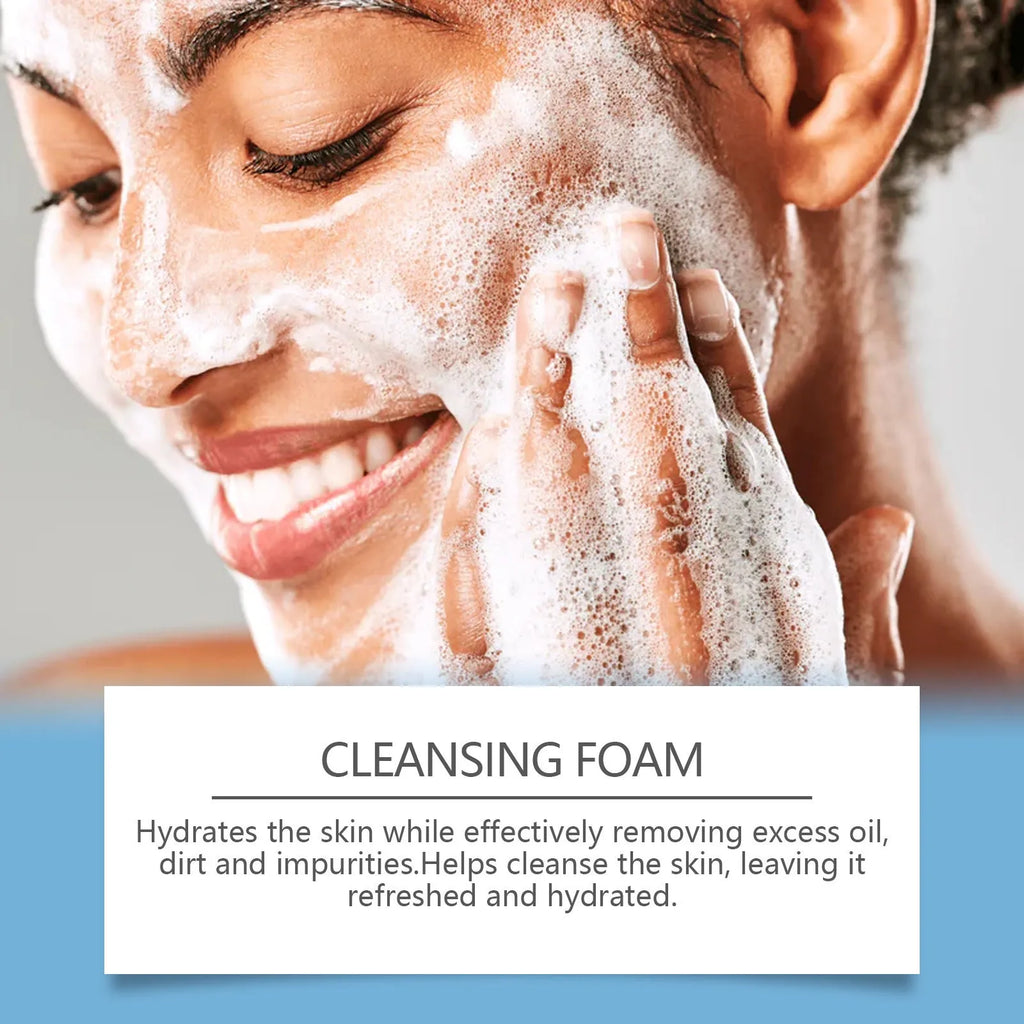 114g salicylate cleansing facial cleanser tube for delicate pores with aloe and lactic acid