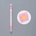 Colour-changing highlighter pen with plastic body and fibre tip, 14.5cm length, available in multiple colours