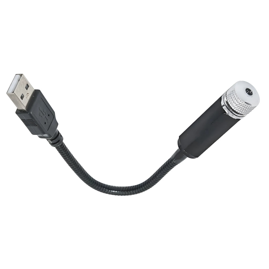 USB hose on-board star light LED car roof light in purple starry sky effect with aluminium housing for GM models