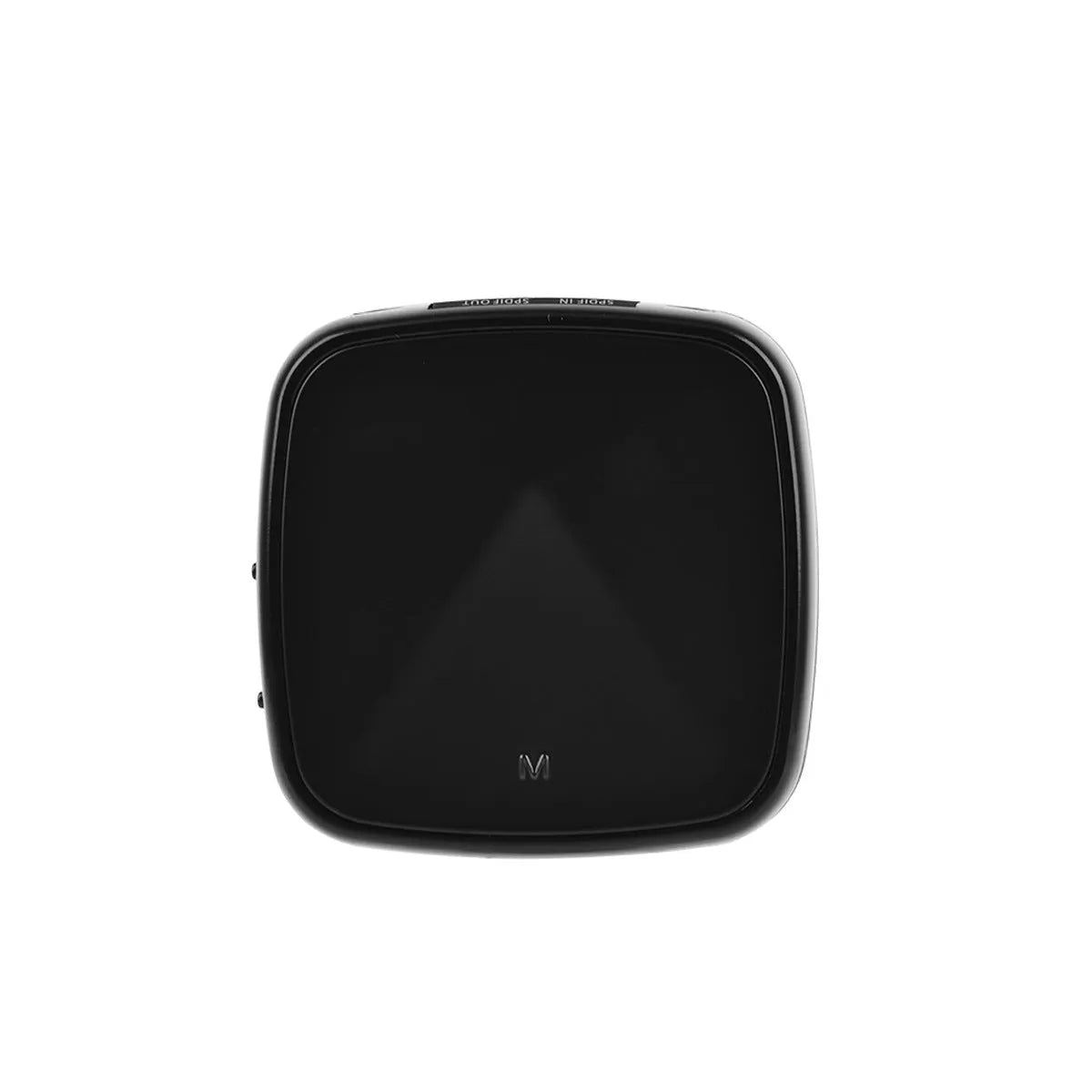Black optical fiber Bluetooth 5.0 adapter CSR8675 with TX/RX switch and AUX and optical ports