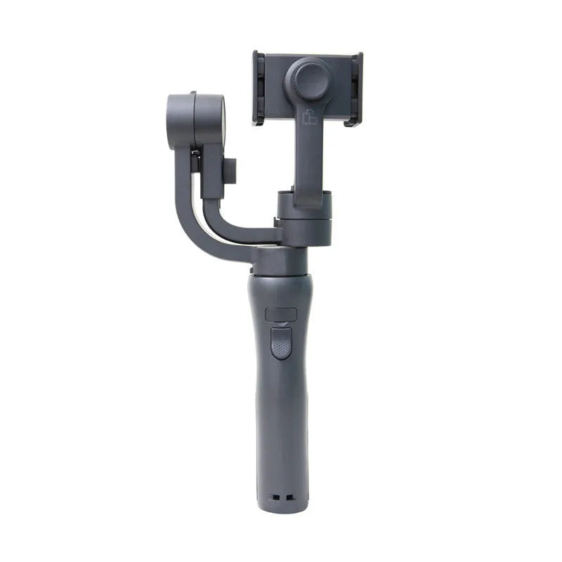 Mobile phone three-axis handheld stabiliser with plastic body for anti-shake photography indoors and outdoors