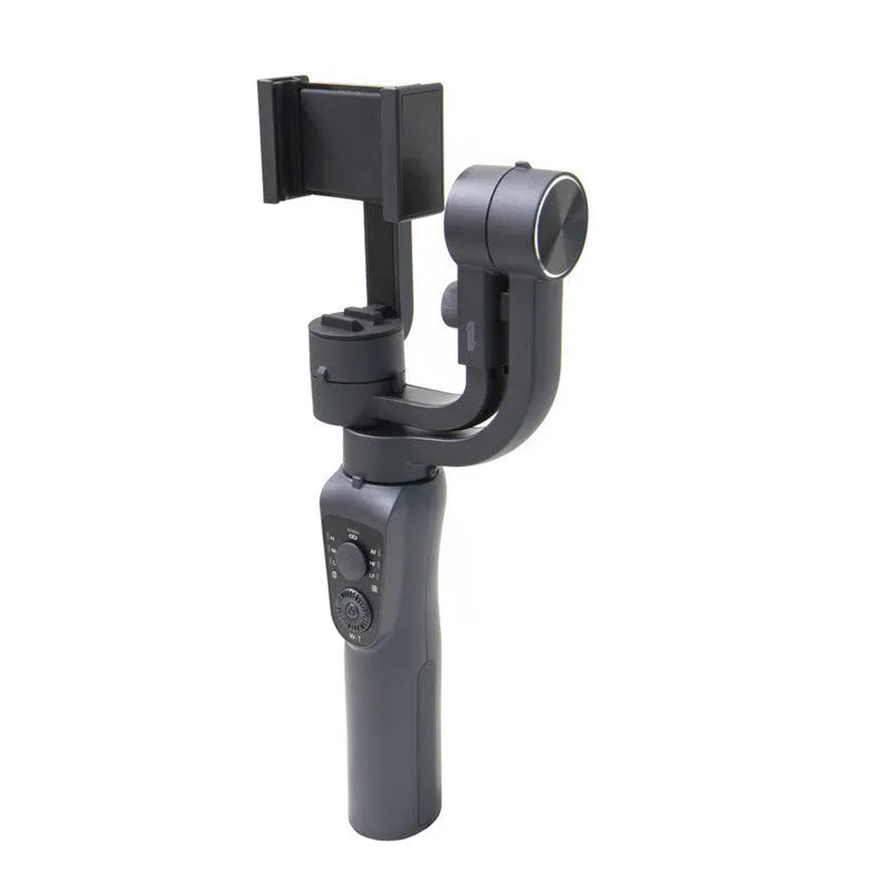 Mobile phone three-axis handheld stabiliser with plastic body for anti-shake photography indoors and outdoors