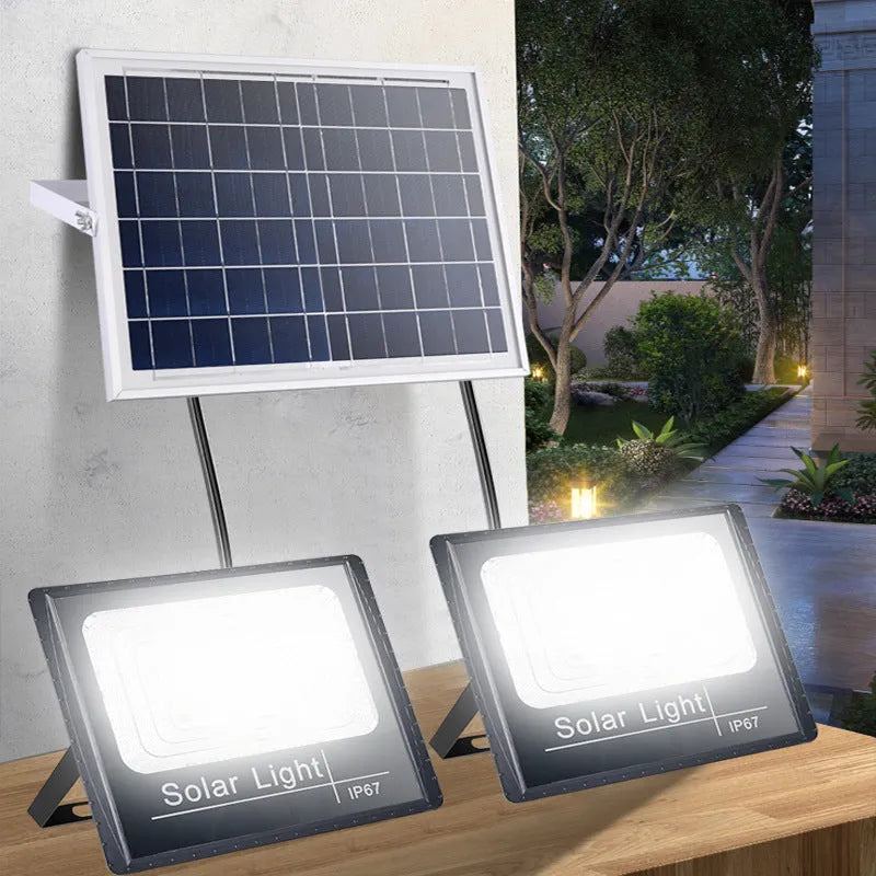 Solar garden light string 5 metres with PVC construction and IP67 waterproof rating