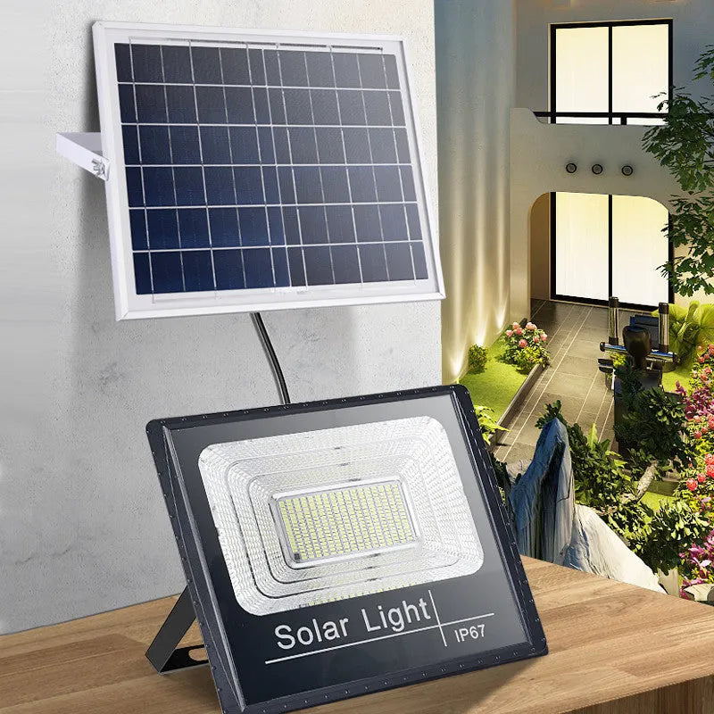 Solar garden light string 5 metres with PVC construction and IP67 waterproof rating