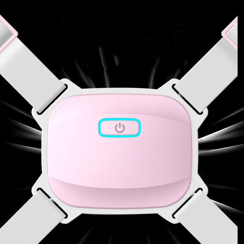 Invisible smart posture corrector with vibration alarm, grey belt, for children and adults
