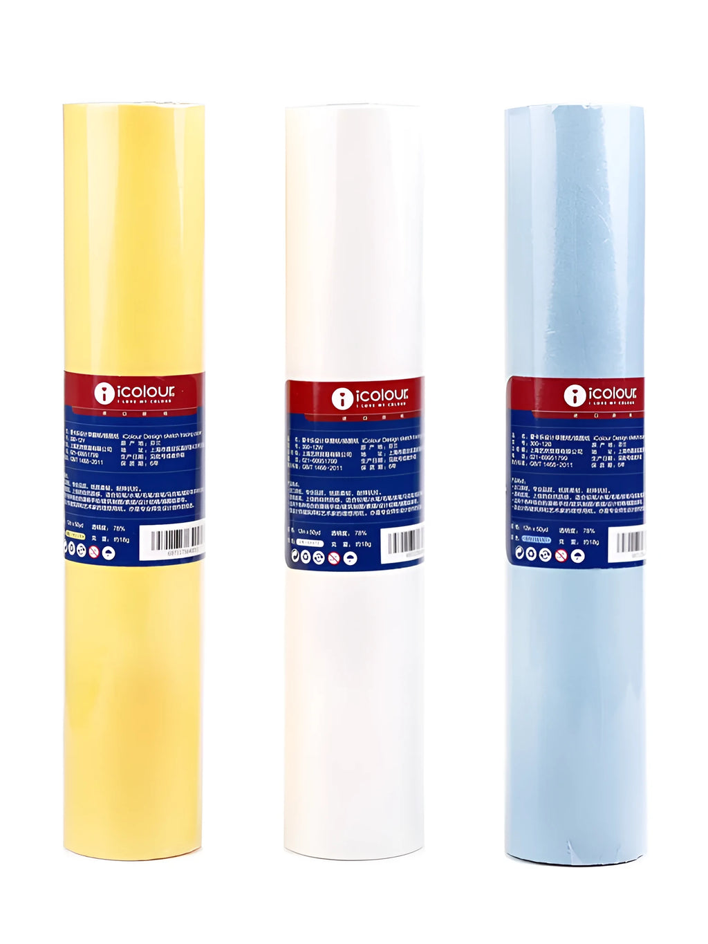 Aikale sketch scroll paper roll for drawing, rubbing and copying in white or yellow colours