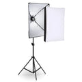 LIBEN 50x70cm photography soft light cloth on 2 metre stand with multiple plug options