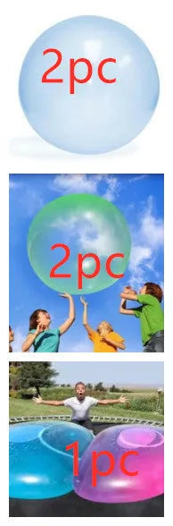 Big inflatable TPR bouncy ball in pink, yellow, green, and blue, sizes up to 120cm