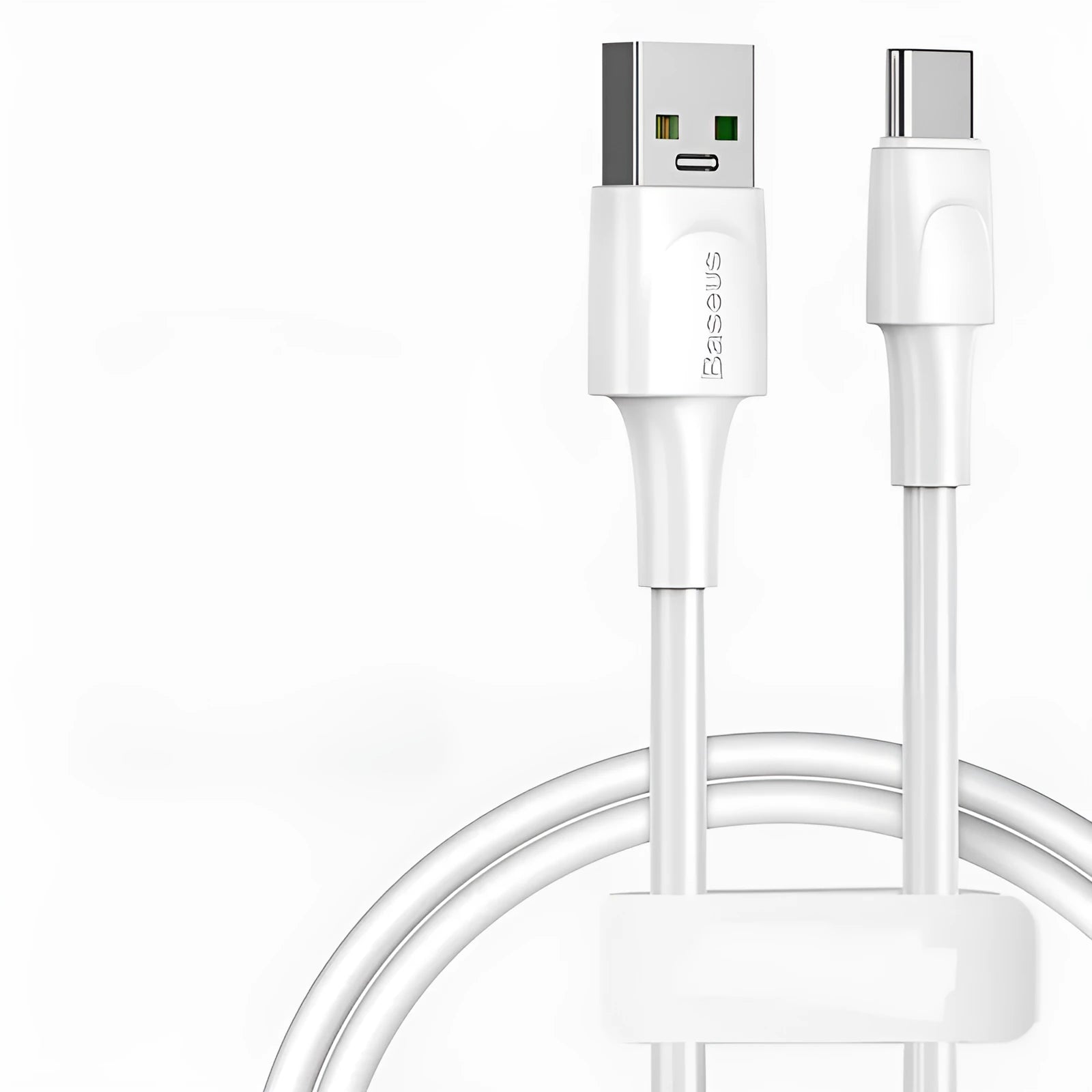 Baseus Android Micro USB data charging cable in black, 1 metre length, with 5A fast charge support