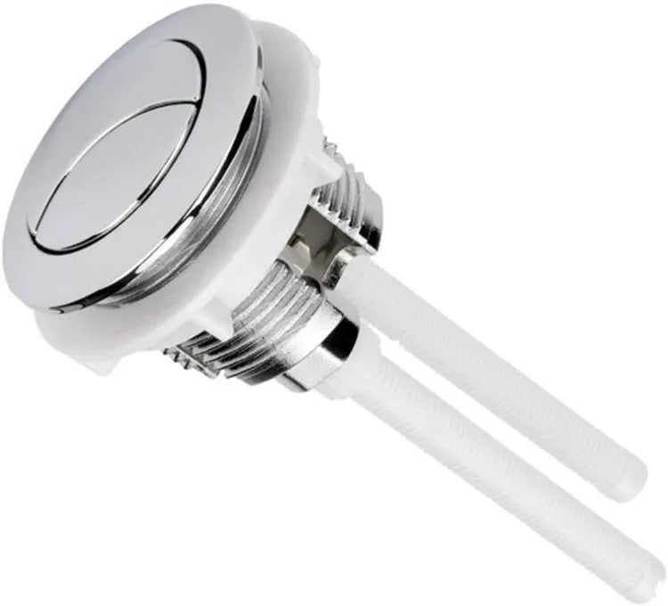 Toilet tank accessories with round double button and ABS plastic construction