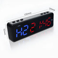 Fitness exercise timer with magnetic suction showing seconds in blue, red, green, or white display