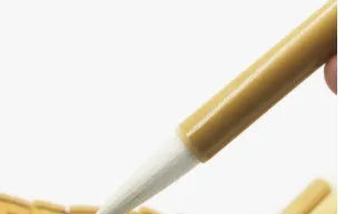 3Pcs pure woollen hair Chinese writing pen set with bamboo handles in large, medium, small sizes