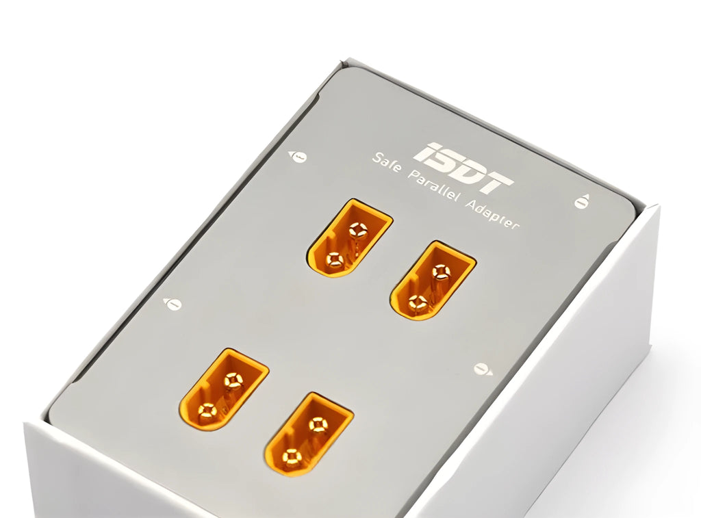 Grey parallel charging board for Astor electric toys with male connectors