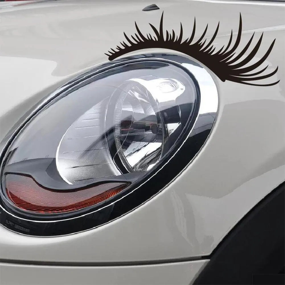 FARCENT A278 eyebrow sticker for motorcycle headlight, 25x11cm, PET material, strong adhesion
