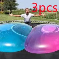 Big inflatable TPR bouncy ball in pink, yellow, green, and blue, sizes up to 120cm