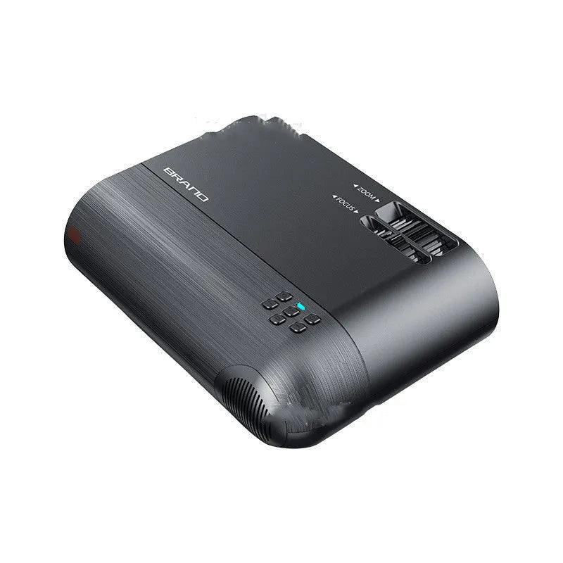 Portable wireless projector with WiFi connectivity and voice control for Android devices