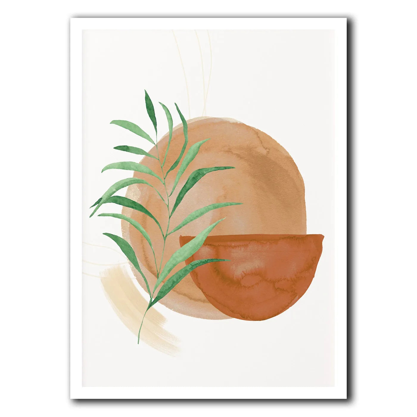 Bohemian style waterproof canvas wall art painting in multiple sizes from 10x15cm to 80x120cm unframed