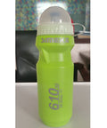 610ml transparent PC bicycle water bottle in black, green, and red colours for outdoor sports