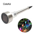 Stainless steel garden landscape light with slender profile for outdoor path illumination