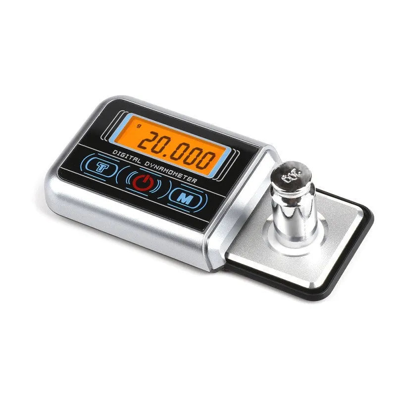 Electronic turntable pressure gauge scale with digital display for vinyl record player stylus tracking force measurement
