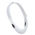 White facial lifting instrument with light therapy functions and massage settings