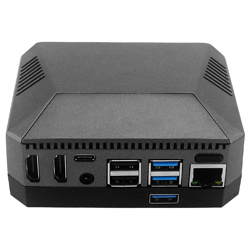 Aluminium alloy shell with fan for M.2 hard drive expansion board protective case
