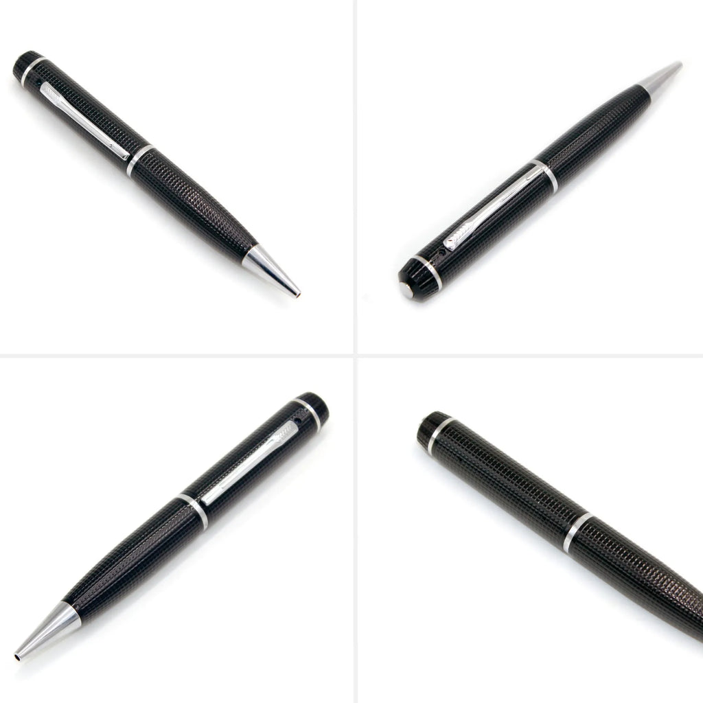Professional USB conference recorder pen in Gold and Grey colour options, lightweight 53g design