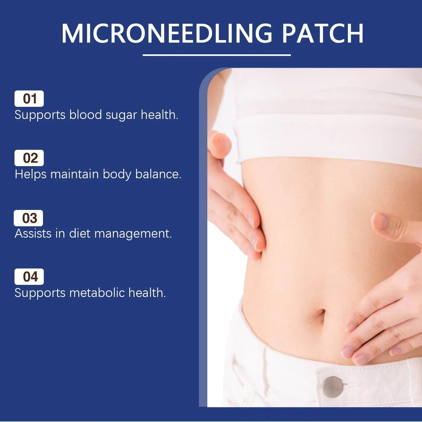 Moisturizing external paste body care stickers with ginger and panthenol 4 patches in pack