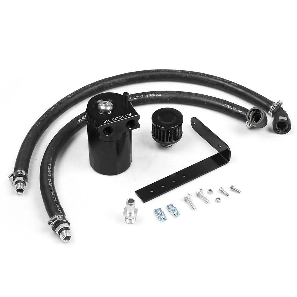 Aluminium alloy oil separator for Ford Expedition in black, red, blue, and silver colour options